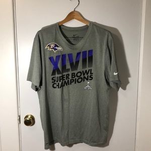 Baltimore Ravens Super Bowl Champions Nike Drifit